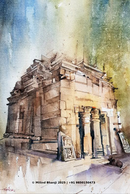 Shiv Temple by Milind Bhanji